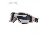 FMA JT Spectra Series Goggle Sigle Layer Lens Version BK/DE/TAN TB1314